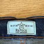 Revice Denim Flare Jeans Low Rise Front Pockets Size 29 Blue Photo 2