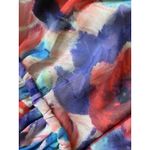 NWT $695 PatBO Violet Maxi Dress Women 4 Red Floral Chiffon Wedding Formal Event Photo 6