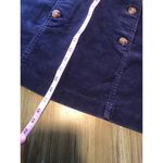 Vineyard Vines  EUC Women's Navy Blue Corduroy Sailor Skirt - Size 6 Photo 4