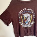 NWT Wst Cst Boxy Crop Oversized Middle of Nowhere Ride With Pride Shirt Photo 5