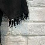 Betsey Johnson Vintage 90’s Betsy Johnson Black Knit Cropped Cardigan Top w/ Beaded Fringe US4 Photo 6