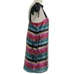 Show Me Your Mumu NEW Size Small Dress Sequin Rainbow Party Mini Photo 3