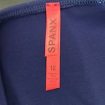 Spanx  Swim Navy and Blue Polka Dot Flirty Skirted Swim Bottom NWT Size 12 Photo 8