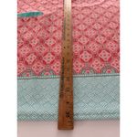 Cabana Life Tunic Dress Size L Peach Turquoise Beach Resort Shift Midi UPF 50+ Orange Size L Photo 5