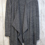 Barefoot Dreams ‎ Cardigan S/M Gray Cascade Front Bamboo Chic Lite Lounge Street Photo 0