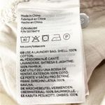 Divided H & M Cream Ultra High Rise Fringe Trim Wide Legs Jeans Size 12 Photo 3