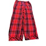 Victoria's Secret  Red Plaid Pajama Pants Size M Photo 4