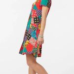 Dangerfield Patchwork Viscose Dress size AU 12/8 Green Photo 10