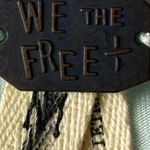 Free People NWT WO SIZE MEDIUM MINT GREEN BLOUSE EXTRA WIDE FLOWY SLEEVES Photo 5