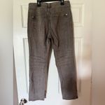 Pilcro Ash Grey Ankle Straight Jeans Size 26 Distressed High Rise Photo 1