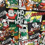 Rudolph The Red‎ Nose Reindeer Holiday Christmas Festive Scrubs Size Medium Green Photo 5