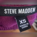 Steve Madden - Women Burgandy‎ purple turtle neck long sleeve Size XS Photo 5