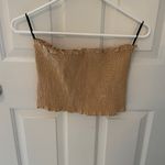 Cheeky Peach Yellow scrunch top Photo 1