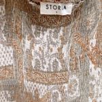 Storia Tan Wide-Leg Jumpsuit Photo 1