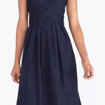 J.Crew  Navy Wrap Top Sleeveless Shirt Wrap dress Photo 0