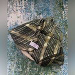 Anne Klein Vintage 60/70s  for the Vera Companies green metallic long hair scarf Photo 7