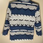 Blue and Gray Patterned Blazer Size L Photo 1