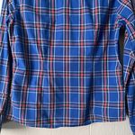 Hollister  Shirt Womens M Y2K Cotton Stretch Plaid Western Rodeo Cowgirl Festival Photo 7