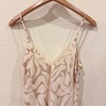 Mon Renn High Tide Strappy Midi Dress	High Tide Print Stone Vacation Party Small Tan Photo 5