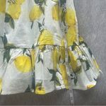 English Factory Lemon Puff Sleeves Mini Dress Size Medium Cotton Photo 10