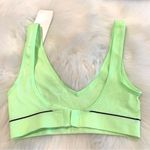 Bonds Original Neon Green Athletic Bra Top Size XS Photo 3