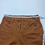 Judy Blue High Rise Control Top Wide Leg Crop Jean Camel Brown Size 13 / 31 Photo 6