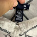Lands' End  Flannel Shirt 20W White Black Plaid Button‎ Front Cotton Cozy Preppy Photo 3