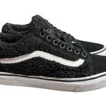 Vans Skate Shoes Black Suede Sherpa Lining Unisex Women’s Size 9 Men’s Size 7.5 Photo 0