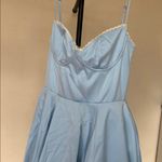 House Of CB HOUSE‎ OF CB 'Mademoiselle' Cinderella Blue Tulle Midi Dress NWOT size M A-C Photo 15