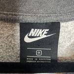 Nike | Women’s Grey Club Fleece Crew Sweatshirt Plus Size 1X Photo 4