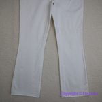 Madewell New! Tall Cali Demi-Boot Jeans in Pure White: Raw-Hem Edition, 30T Photo 3