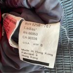 Head Vintage  Red Studded Crop Ski Jacket Coat size 8 Photo 8