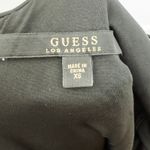 Y2K Guess Womens Dress Size XS Gold Black Sequin Bodycon Mini Party Glam Holiday Photo 4