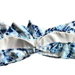 Victoria's Secret Victoria’s Secret Bikini Top Tie Dye Blue Strapless Padded Bra Size M. Photo 1