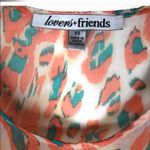 Lovers + Friends  Sheer Crop Top Animal Print nwt‎ Photo 3