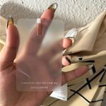 C/MEO COLLECTIVE Cream Black Asymmetrical Wrap blouse Photo 4