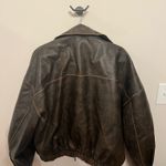 Pretty Little Thing  Leather Jacket Oversized Photo 2