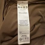 NA-KD  brown cowlneck off the shoulder top size S Photo 6