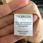 Tularosa Henderson Maxi dress large L smocked off shoulder paisley hot Photo 6