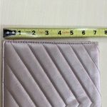 Neiman Marcus  Women's Purse Metallic‎ Neutral Clutch Flap Top Magnetic Closure Photo 1