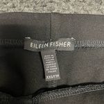 Eileen Fisher  Pull On Pants Viscose Stretch Knit Black Straight Leg Size XXS Photo 1