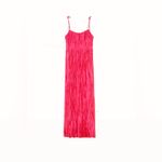 Ulla Johnson ‎ Orla Orchid Pink Midi Dress 12 NWT Photo 3