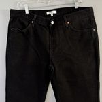 RE/DONE NWT Originals 70s Low Rise Bell Bottom Black Jeans Women’s Size 30 Photo 4
