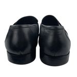 Studio Empoli Mens Black Leather Pointed Toe Slip On Loafers Dress Shoes Size 10 Photo 2