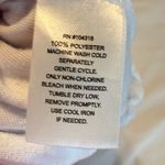 Derek Heart  Los Angeles Cropped Top Terry Cloth Juniors Size XL White Blue Photo 5