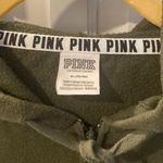 PINK - Victoria's Secret Pink: olive green sweater Photo 1