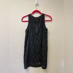 Staring At Stars Urban Outfitters  Black Patterned Shift Dress Size Small Photo 2