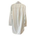 Tigerlily Size 4 NEW Oversized Long Sleeve Lightweight Blue Denim Shirt Dress Photo 2