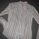 Hollister  y2k preppy large striped classic button up spring casual formal Photo 0
