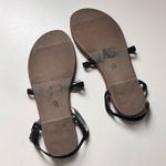 Arizona Jeans Arizona Jean Company Black Rhinestone Sandals Sz 6.5 Photo 7